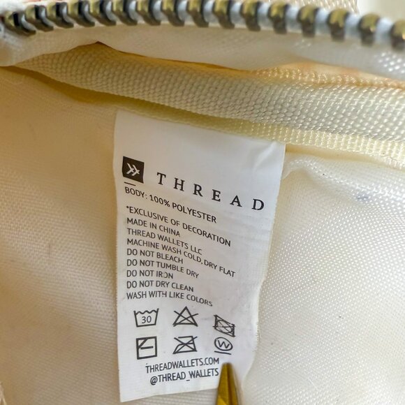 Thread Crossbody Shoulder Wallet Bag Fanny Pack Adjustable & Removable Strap - Picture 6 of 9